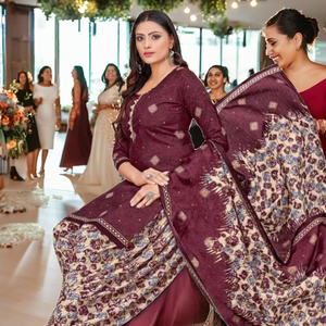 Colección de Verano, Traje Salwar Kameez Formal de Algodón Puro Listo para Usar para Mujeres, para Fiestas y Bodas - Product Image 2