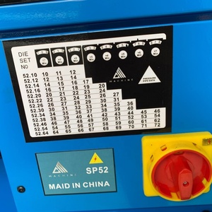 Máquina Hidráulica para Mangueras de Goma CM SP52, Herramienta de Prensado de Tuberías de 6-51 mm, Potencia de 3 Kw, Certificación ISO 9001 - Product Image 4