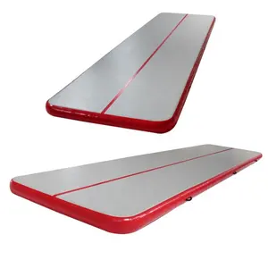 7m Airtrack Tumbling Matte Gymnastik Übung 10cm Aufblasbare Air Track Rot Weiß