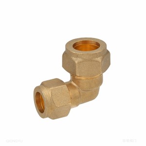 Yuhuan Đồng Lắp Nén Khuỷu Tay 90 Độ Ống Lắp - Product Image 6