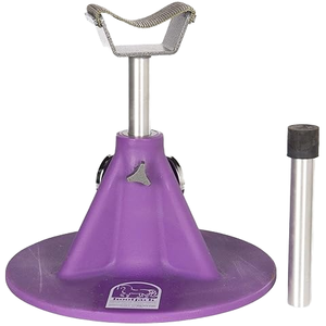 Tegra Surgical Professional Adjustable Stainless Steel Horse Hoof Stand Farrier Hoof <b>Holder</b> Cradle <b>Post</b> Strong Farrier Tools - Product Image 1