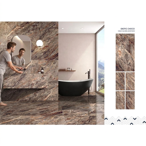 Azulejos de Porcelana Cerámica Carlos Ivory 600x1200mm, Azulejos de Pared y Piso de Lujo Color Marfil para Hoteles y Apartamentos - Product Image 3
