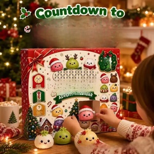 Calendrier de l'Avent de Noël : Boîte Mystère 24 Compartiments – Jouet Anti-Stress Squishy Fidget - Product Image 5
