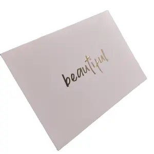 thank you cards greeting cards custom with gold foil letterpress spot UV CMYK Color Offset printing