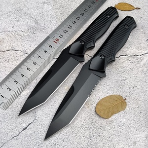 Couteau de camping fixe BM-140BK DIY OEM, lame en acier 440C, couteau de survie d'urgence en alliage d'aluminium pour légumes/fruits, pour activités de plein air - Product Image 6