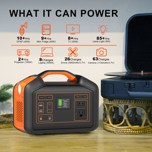 แบตเตอรี่สำรองพลังงาน 500W พร้อมหน้าจอ LCD  สถานีพลังงานแบบพกพา กล่องเก็บพลังงานสำหรับใช้ในบ้าน  แบตเตอรี่สำรองฉุกเฉิน - Product Image 5