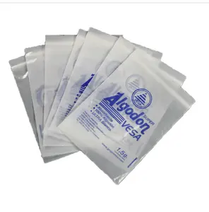 Sacolas plásticas para comprimidos com logotipo personalizado impresso, sacolas ecológicas com zíper para comprimidos, atacado