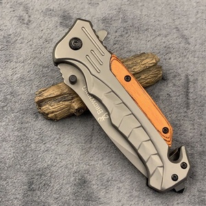 Cuchillo de Bolsillo Plegable Personalizable Green Forest HK, Grado OEM, para Camping, Hoja de Acero Inoxidable 3CR13 Ultra Afilada, No Ajustable - Product Image 4