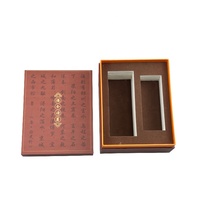 500ML * 1 pièce et 250ML * 1 pièce Double bouteille de vin emballage personnalisé boîtes cadeaux de Champagne rigides
