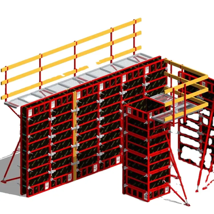 TECON HETO Q345 Stahlrahmen für Beton formen Säulen wand konstruktion zum Verkauf Schalung