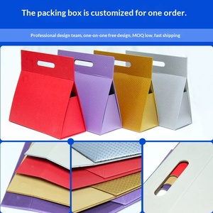 Caja de Regalo Magnética Triangular Personalizada, Empaque de Papel Rígido Plegable para Pequeños Lotes - Product Image 2