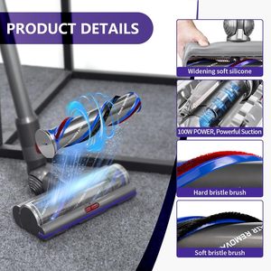 Tête de brosse de rechange électrique en plastique réutilisable pour <span class=keywords><strong>V8</strong></span> V10 V11 - Haute efficacité et respectueuse de l'environnement - Product Image 4