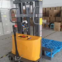 Chariot élévateur à palettes certifié CE, chariot élévateur à batterie, capacité de 1,5 tonne, machine de levage d'entrepôt