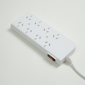 Multiprise XIANGHE XH-AR08K 250V 10A IP20 en matériau P/P, 8 <span class=keywords><strong>prises</strong></span>, rallonge avec fiche <span class=keywords><strong>argentine</strong></span>, câble de 0,5 m – Meilleures ventes - Product Image 3