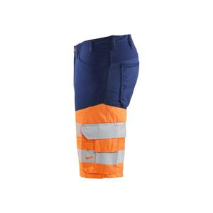 BLAKLADER - 154118118953C48 Pantalones cortos de alta visibilidad stretch Azul marino/Naranja-EAN 7330509697634 ROPA DE TRABAJO DE LA HI-VIS - Product Image 5
