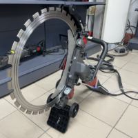 Nueva sierra circular portátil de 290 mm con motor eléctrico para cortar paredes de hormigón y abrir puertas y ventanas