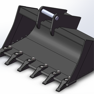 Venta directa de fábrica Oem, accesorio de excavadora, zanja rotadora Universal, Cubo de limpieza, cubos de barro inclinables hidráulicos - Product Image 2