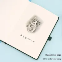 Ensemble de coffret cadeau pour cahier en simili cuir à sangle A5 transfrontalière bloc-notes de bureau d'affaires cadeau de réunion annuelle d'entreprise 100 feuilles