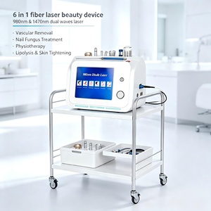 Máquina de Belleza 6 <span class=keywords><strong>en</strong></span> 1 para Lifting Facial Endo 1500, Tensado de Piel 1470, Eliminación Vascular 980, Tratamiento de Hongos <span class=keywords><strong>en</strong></span> las Uñas - Product Image 2