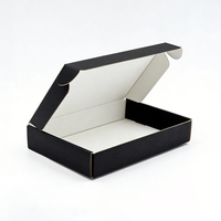 Boîte d'expédition pliable en carton ondulé, design personnalisé, recyclable, pour l'expédition et la livraison express
