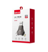 Clé USB OTG Type-C 3-en-1 nouvelle génération, haute vitesse 3.0, 64 Go/128 Go pour iPhone et PC