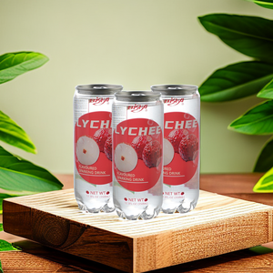 Elisha Lychee hương vị 350ml uống giải khát uống soda có sẵn mẫu miễn phí - Product Image 3