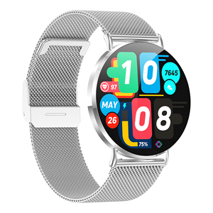 Reloj Inteligente KM88 de Moda para Mujer, Pantalla AMOLED de 1.32'', Llamadas por Bluetooth, Monitor de Frecuencia Cardíaca 24h, Monitor de Sueño y SpO2, Resistente al Agua IP68, Reloj Deportivo - Product Image 3