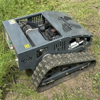 Moteur à essence Loncin 9Hp 224CC, moteur sans balais, débroussailleuse à commande radio sans fil