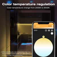 Contrôleur Tuya Zigbee LED 5V-24V gradateur couleur unique/double couleur/RGB/RGBW/RGBCW bande télécommande sans fil fonctionne Alexa Google