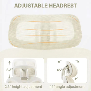 Adjustable <b>High</b> <b>Back</b> Ergonomic Swivel <b>Office</b> <b>Chair</b> with Foot Rest Dynamic Lumbar 2D Headrest - Product Image 6