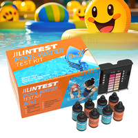 Kit de test de piscine 9 en 1, kit de test de pH, kit de réactifs portables