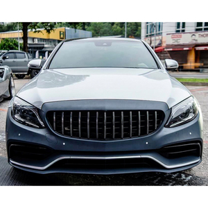 ชุดแต่งรอบคันแบบ Bolt-On สำหรับรถเบนซ์ C-Class W205 ปี 2016-2020 รุ่นใหม่ ประกอบด้วยกันชนหน้า-หลัง สเกิร์ตข้าง สเกิร์ตหลัง พร้อมไฟตัดหมอก - Product Image 3
