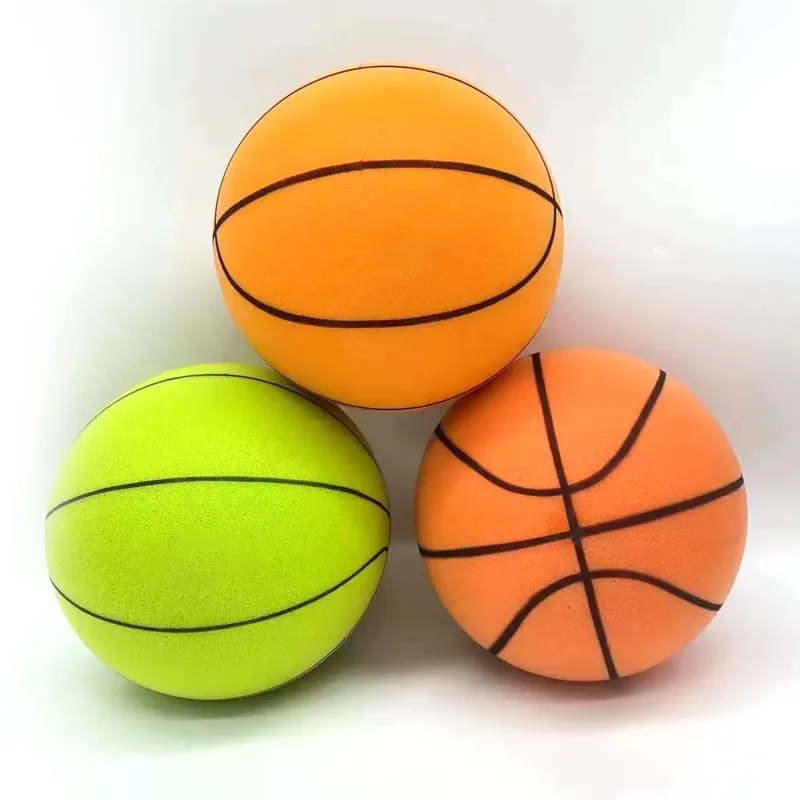 カスタムロゴサイズ7ボールソリッドトレーニングバスケットボール屋内家庭用プロフェッショナルサイレントバスケットボール