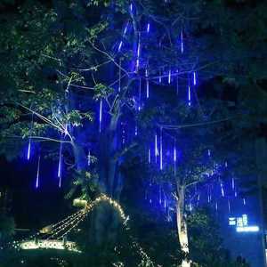 ホームリフォーム BAHE チューブ型 屋外 流星群 レイン LED ストリングライト クリスマスツリー飾り ホーム/屋外用 新年 <span class=keywords><strong>2026</strong></span> - Product Image 2