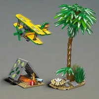 MouldKing 29001, 373 Piezas, Bloques de Construcción de un Campamento de Braquiosaurios, Kit de Modelo de Huevo de Dinosaurio, Juguetes de Ensamblaje, Regalos de Cumpleaños para Niños