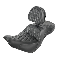 Nouveau dossier de siège de canapé grand format (cuir PU gel) pour Softail 2018-2025 Low Rider FXLR/FXLRS/FXLRST Sport Glide