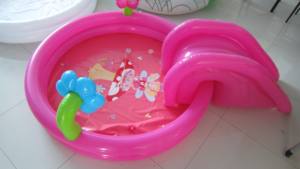 Piscine gonflable pour enfants, jeu d'éclaboussures, <span class=keywords><strong>pataugeoire</strong></span> pour enfants, jeu d'eau pour s'amuser en été dans la cour d'herbe - Product Image 5