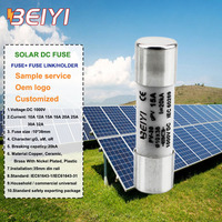 Fusible Solar Fotovoltaico CE IEC 10*38mm DC1000V 10A 15A 20A 25A 30A 32A