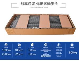 Estantería de Almacenamiento de Alta Resistencia de 4 Niveles Estilo Americano <span class=keywords><strong>con</strong></span> Panel de Metal/Madera/Malla Metálica - Product Image 6