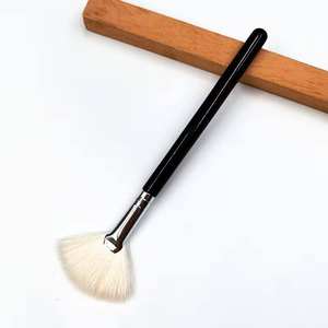 Applicateur de masque facial en poils de chèvre blancs moyens super doux, pour peeling à l'acide glycolique, traitement de peeling de la peau, qualité supérieure, prix réduit - Product Image 5