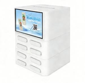 Custom Logo Power Bank, Fast Charging, Large Advertising Screen, OEM/ODM Factory, Management Software