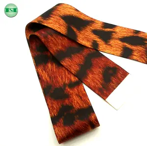 Tiger skin print soft elastic waist band for underwear customized with your own graphic