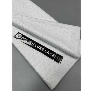 Tela de Encaje de Algodón Africana para Hombre, Diseños Nuevos y Modernos, Precio al por Mayor, Lista para Enviar, para Confección de <span class=keywords><strong>Ropa</strong></span> Masculina Nigeriana - Product Image 1