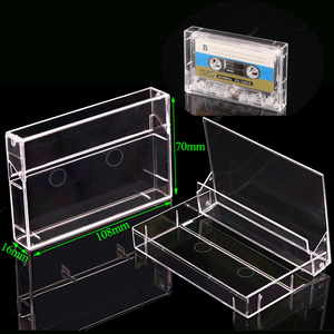 SUNSHING VHS étui de bibliothèque en plastique boîtier de cassette <span class=keywords><strong>Audio</strong></span> disques CD DVD étuis de remplacement pour PS2 PS3 <span class=keywords><strong>PS4</strong></span> PS5 support de disque de jeu - Product Image 3