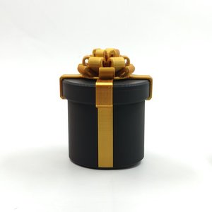 Nouvelle boîte cadeau puzzle de Noël 2026 à ouverture difficile, imprimée en 3D, avec conception de vis imbriquées et labyrinthe de doigts - Product Image 3