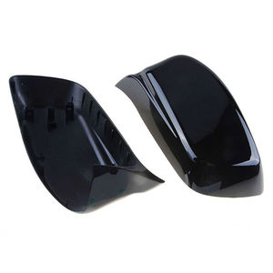Cubierta de Espejo Retrovisor para BMW Serie 5 E60, Textura de Carbono Negro Brillante, Modificación 2004-2007 - Product Image 1
