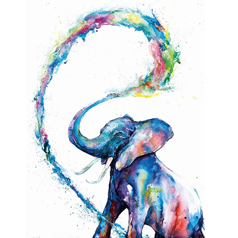Elephant 5D Diy Full Square/Round Beads Crystal Diamond Painting Painting Canvas Cross Stitch Kits Decorations For Home