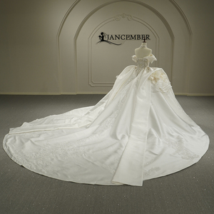 ชุดแต่งงาน Jancember รุ่น Gt26021 ตกแต่งด้วยเลื่อมปักบนผ้าซาตินเนื้อนุ่ม หรูหรา สง่างาม ดูดีมีระดับ - Product Image 4