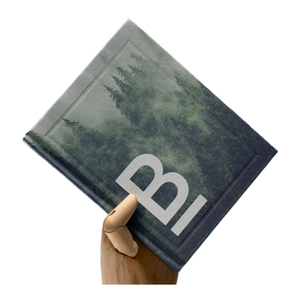 แบบจำลองปกหนังสือปกแข็งขนาดเล็กพร้อมกระดาษอาร์ต เป็นมิตรกับสิ่งแวดล้อมและรีไซเคิลได้ พิมพ์สี่สีตามสั่ง พร้อมตัวเลือกการปั๊ม UV/ร้อน - Product Image 2