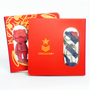 <span class=keywords><strong>Portaaviones</strong></span> <span class=keywords><strong>Shandong</strong></span> Anime 3D Cuaderno tallado-Cuaderno cuadrado de estilo chino lindo | Regalo de papelería cultural creativo - Product Image 2